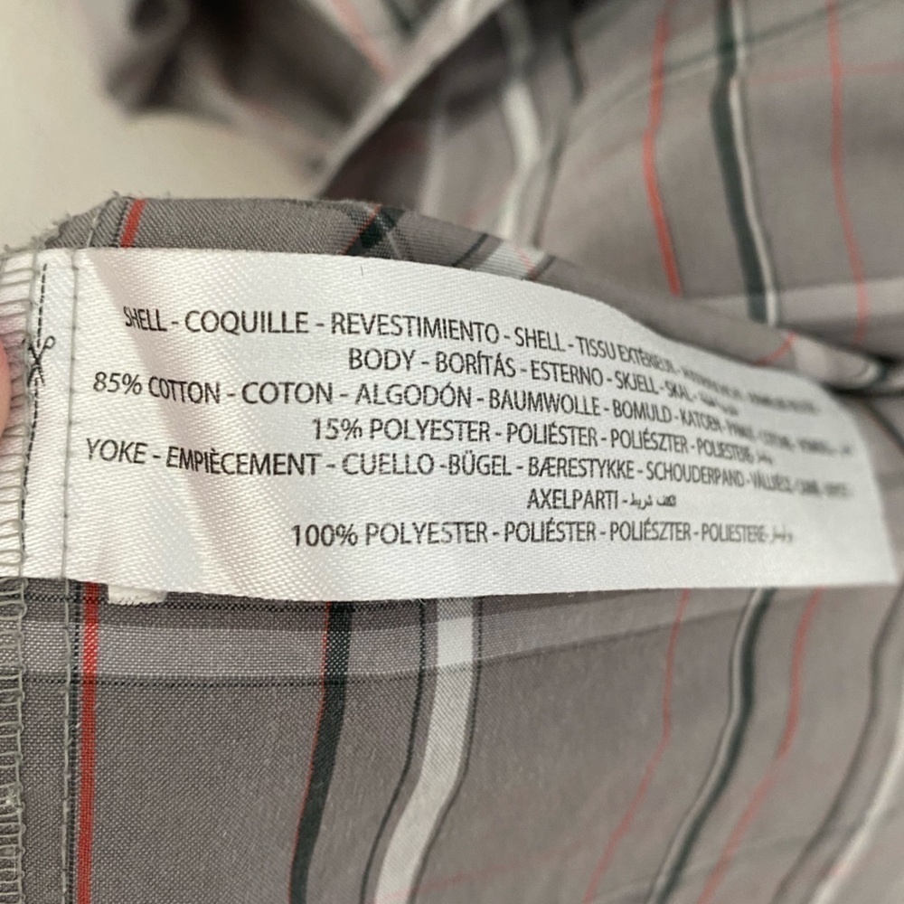 NWOT - Ariat - Pro Series - Casual Button Down Shirt with Classic Plaid Design - Picture 6 of 6